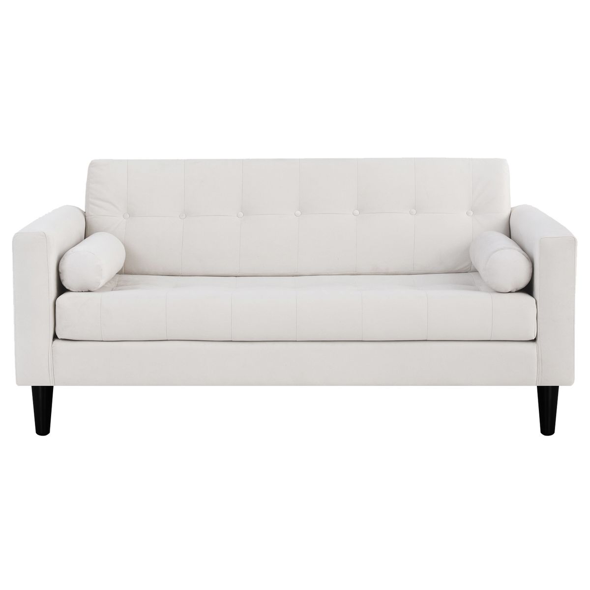 BODEVIR - Sofa Retro 3 Cuerpos Felpa 00