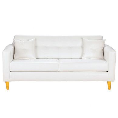 Sofa New Retro 3C PU 04 Blanco