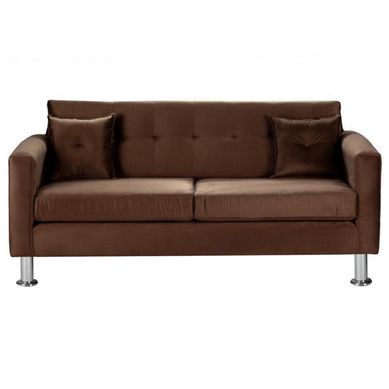 Sofa New Retro 3C Felpa 12 Chocolate
