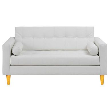 Sofa Retro 3C PU 04 Blanco