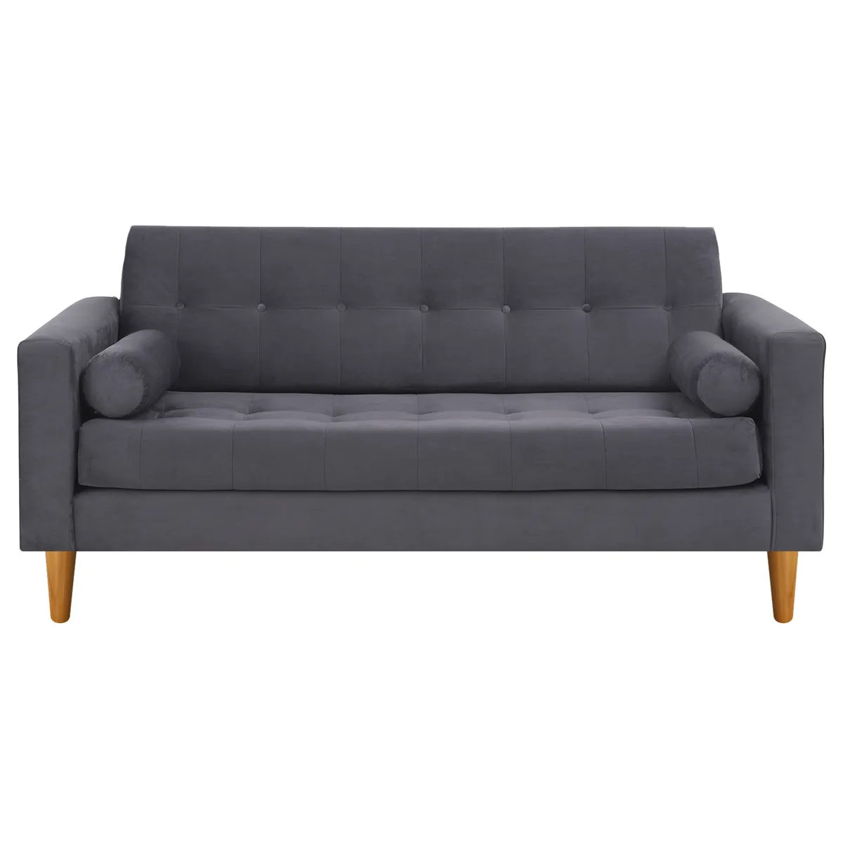 BODEVIR - Sofa Retro 3 Cuerpos Felpa 04