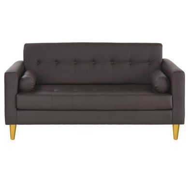 Sofa Retro 3C PU 01 Chocolate