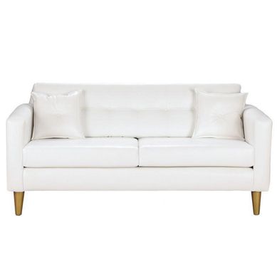 Sofa New Retro 3C PU 01 Blanco