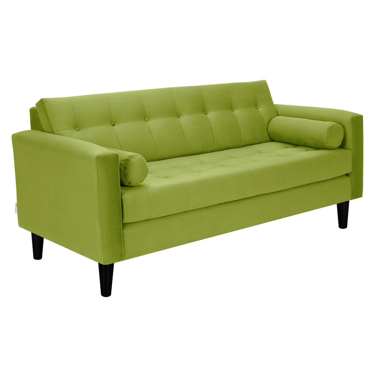 BODEVIR - Sofa Retro 3 Cuerpos Felpa 00