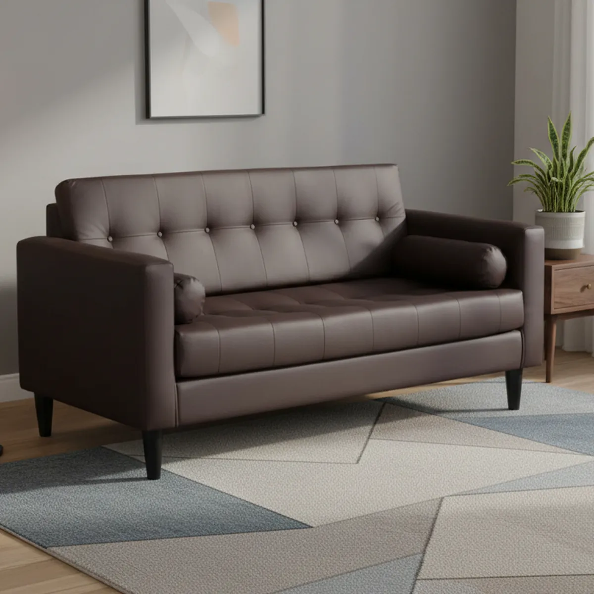 BODEVIR - Sofa Retro 3 Cuerpos Pu 00