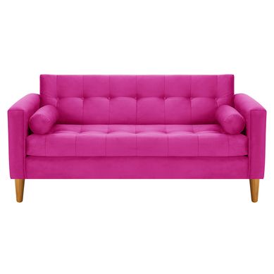 Sofa Retro 3C Felpa 04 Fucsia