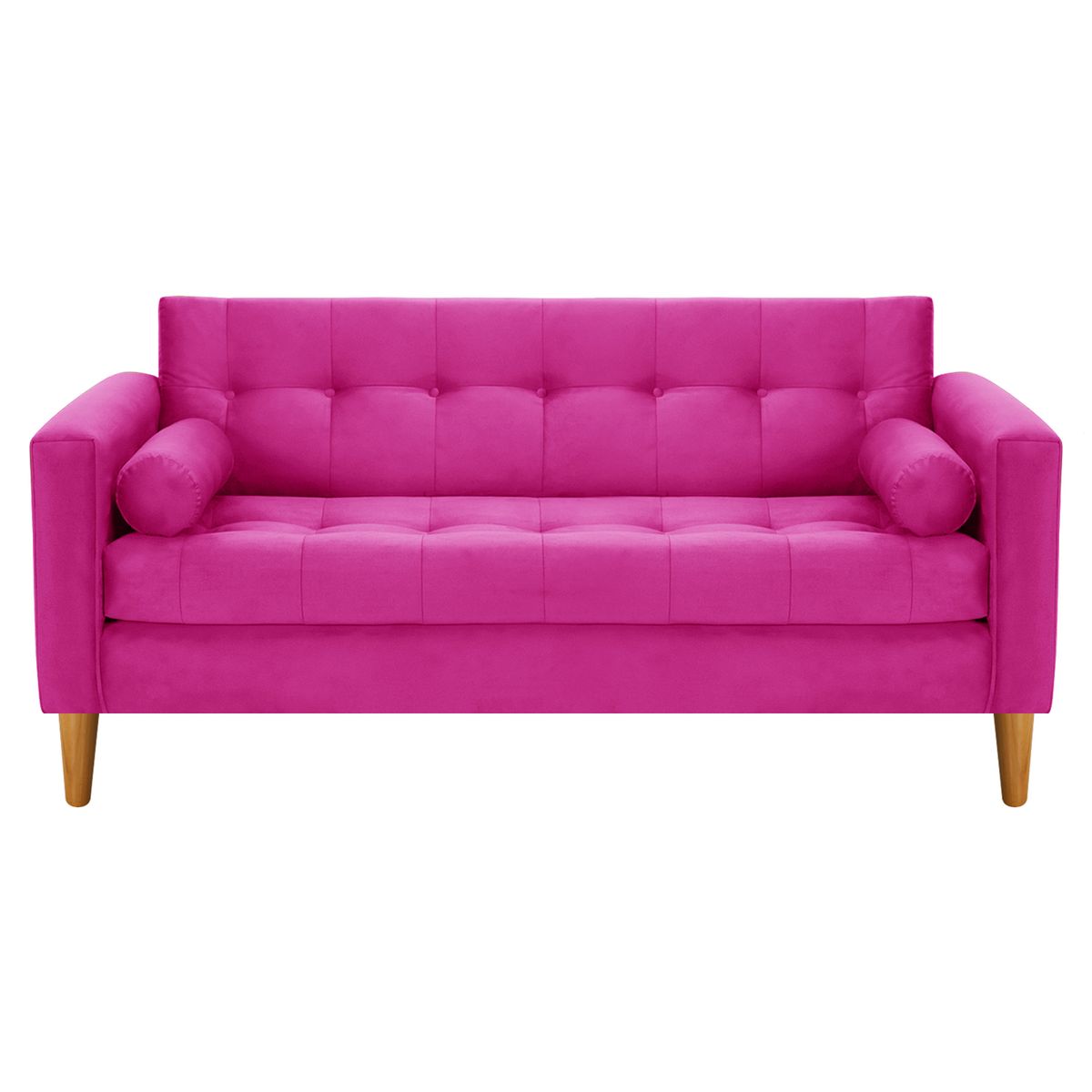 BODEVIR - Sofa Retro 3 Cuerpos Felpa 04