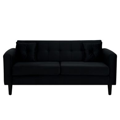 Sofa New Retro 3C Felpa 00 Negro