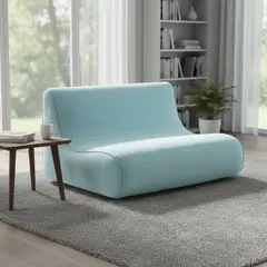 BODEVIR - Sofa Komodo 2 Cuerpos Felpa