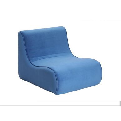 Sofa Komodo 1C Felpa - Azul rey