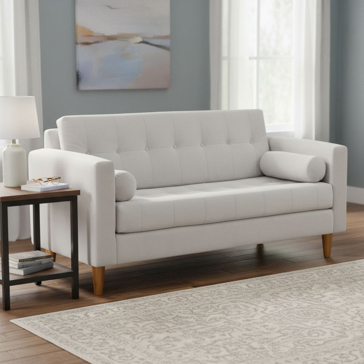 Sofa Retro 3 Cuerpos Felpa 04, marca BODEVIR - Foto Principal