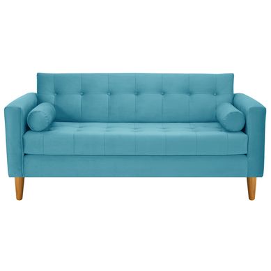 Sofa Retro 3C Felpa 04 Turquesa