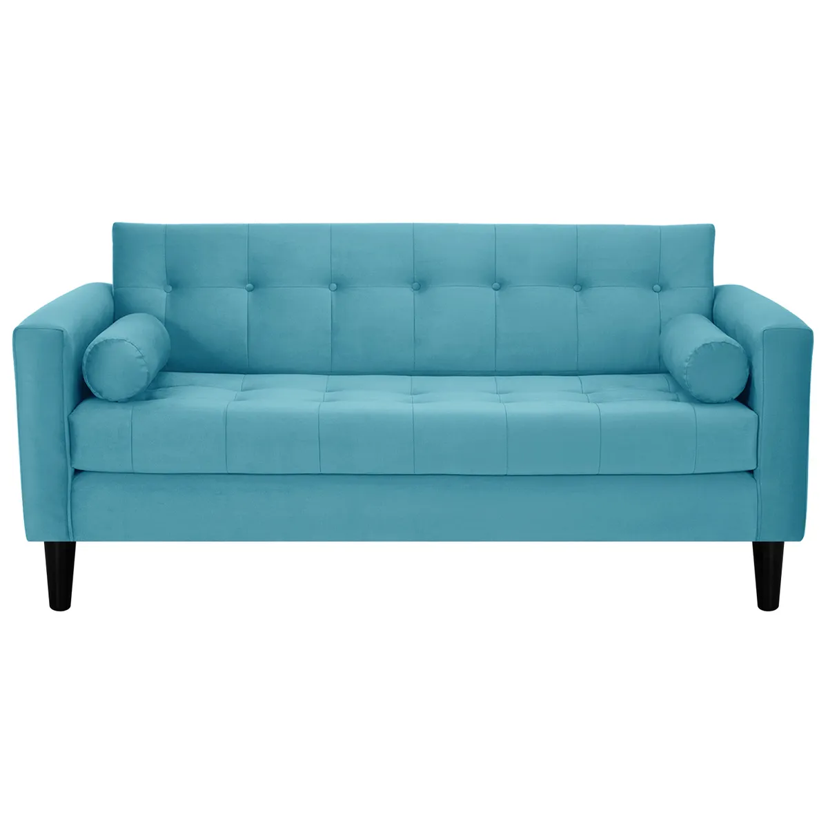 BODEVIR - Sofa Retro 3 Cuerpos Felpa 00