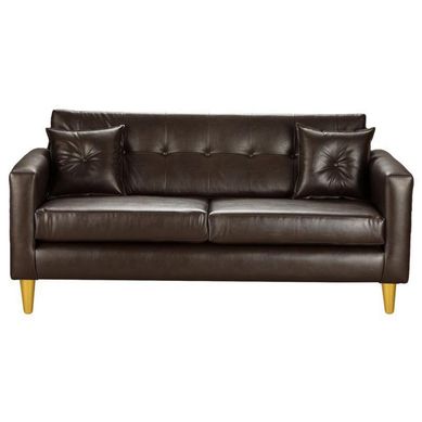 Sofa New Retro 3C PU 01 Chocolate
