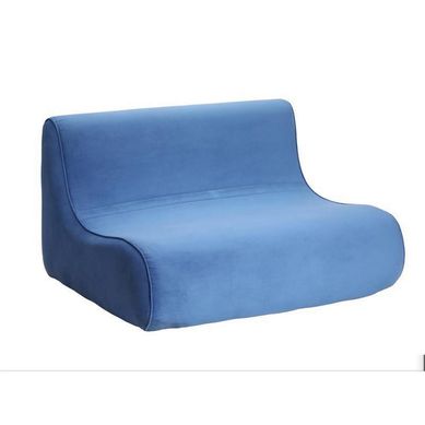 Sofa Komodo 2C Felpa - Azul rey