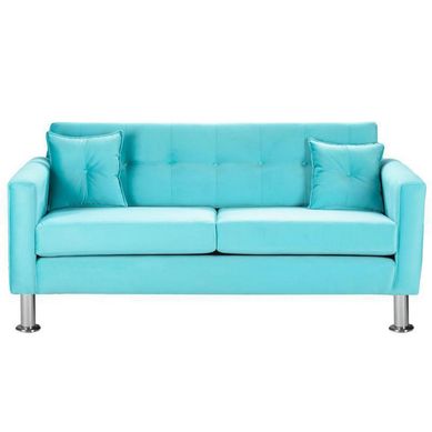 Sofa New Retro 3C Felpa 12 Turquesa