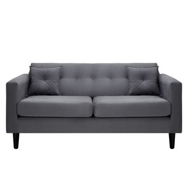 Sofa New Retro 3C Felpa 00 Gris
