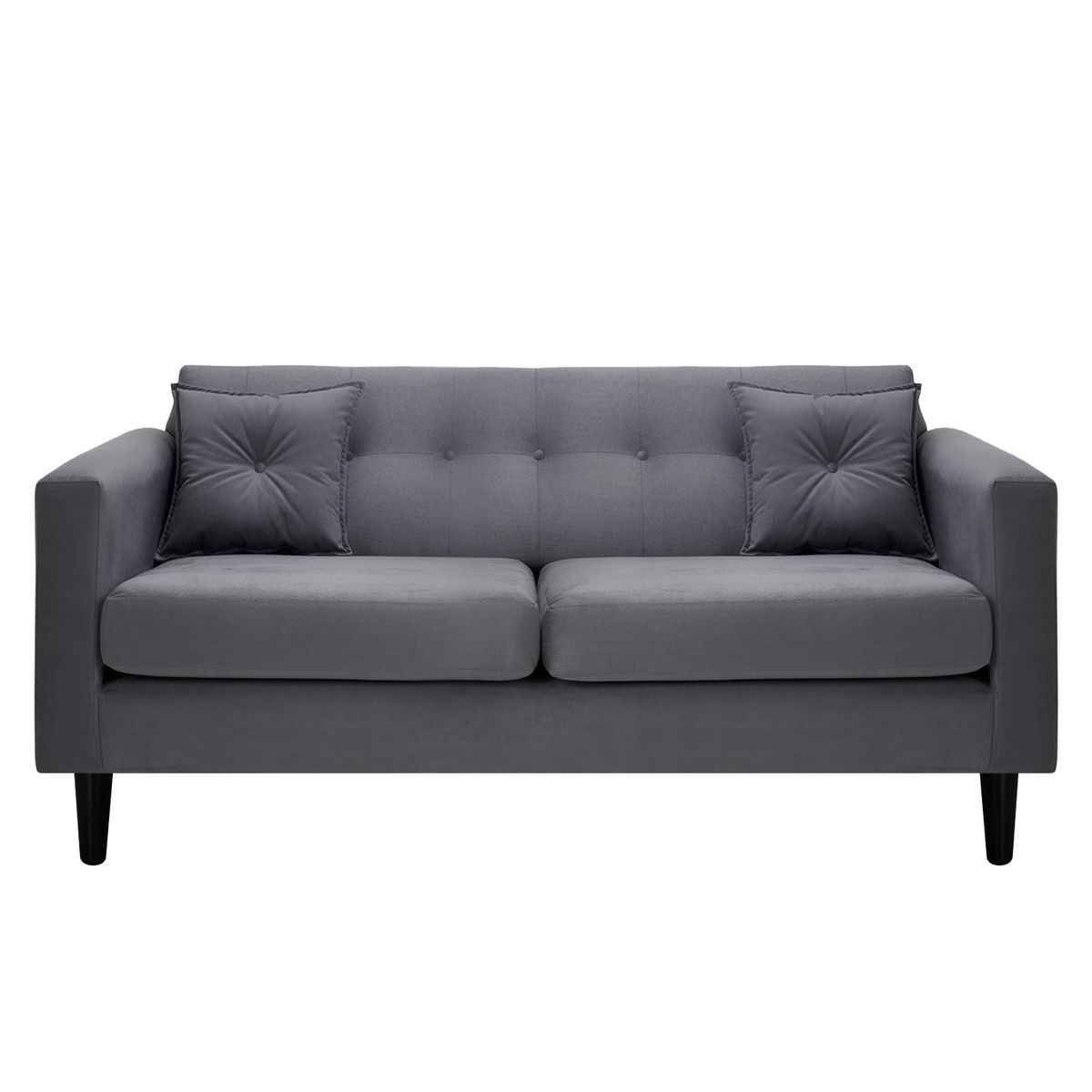 BODEVIR - Sofa New Retro 3 Cuerpos Felpa 00