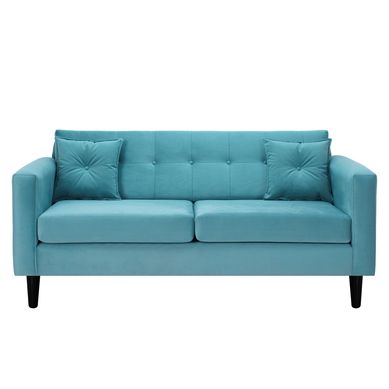 Sofa New Retro 3C Felpa 00 Turquesa