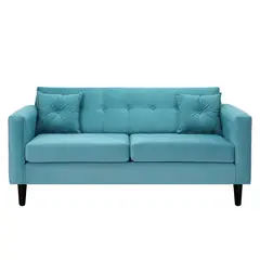 BODEVIR - Sofa New Retro 3 Cuerpos Felpa 00