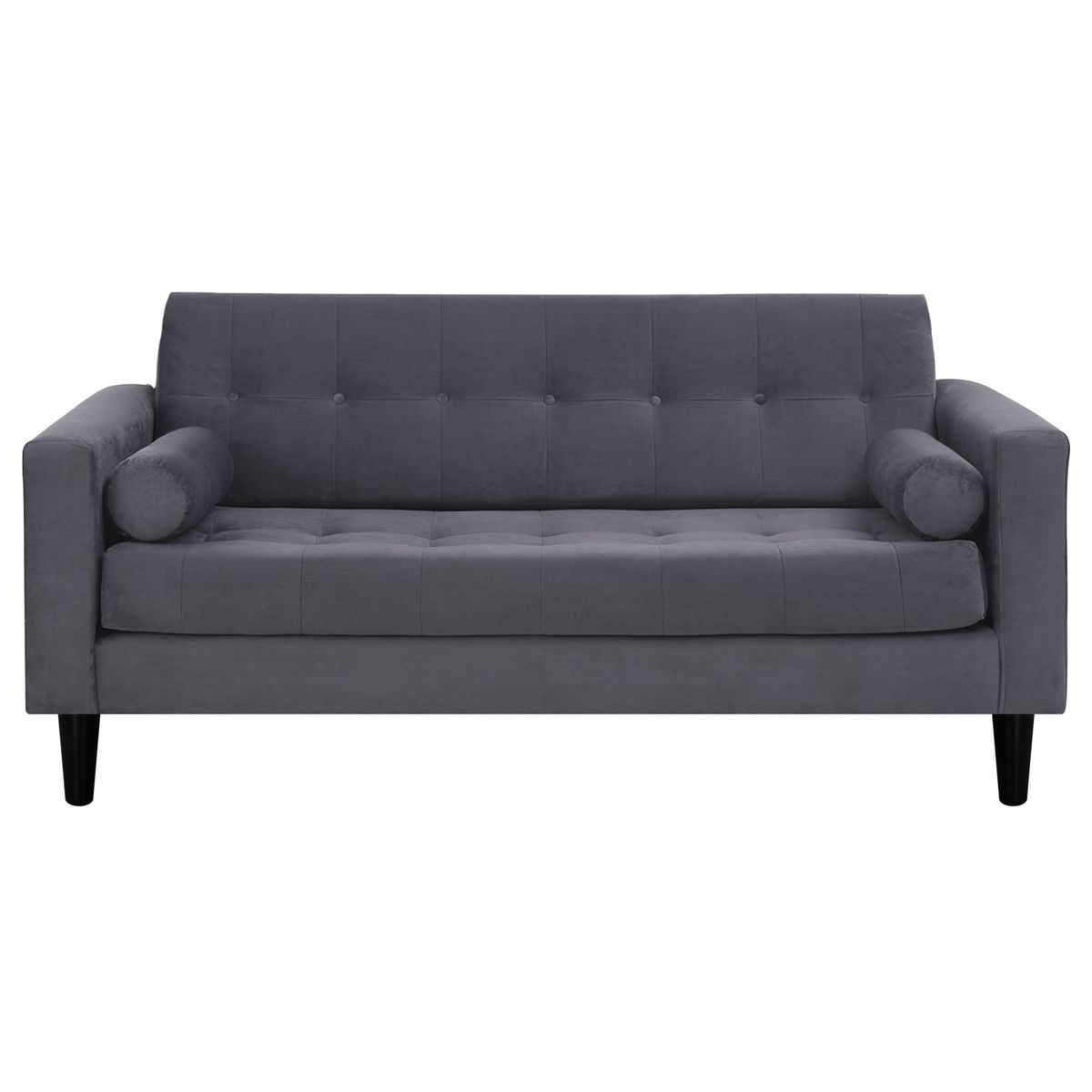 BODEVIR - Sofa Retro 3 Cuerpos Felpa 00