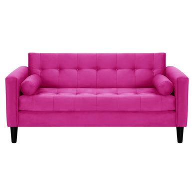 Sofa Retro 3C Felpa 00 Fucsia