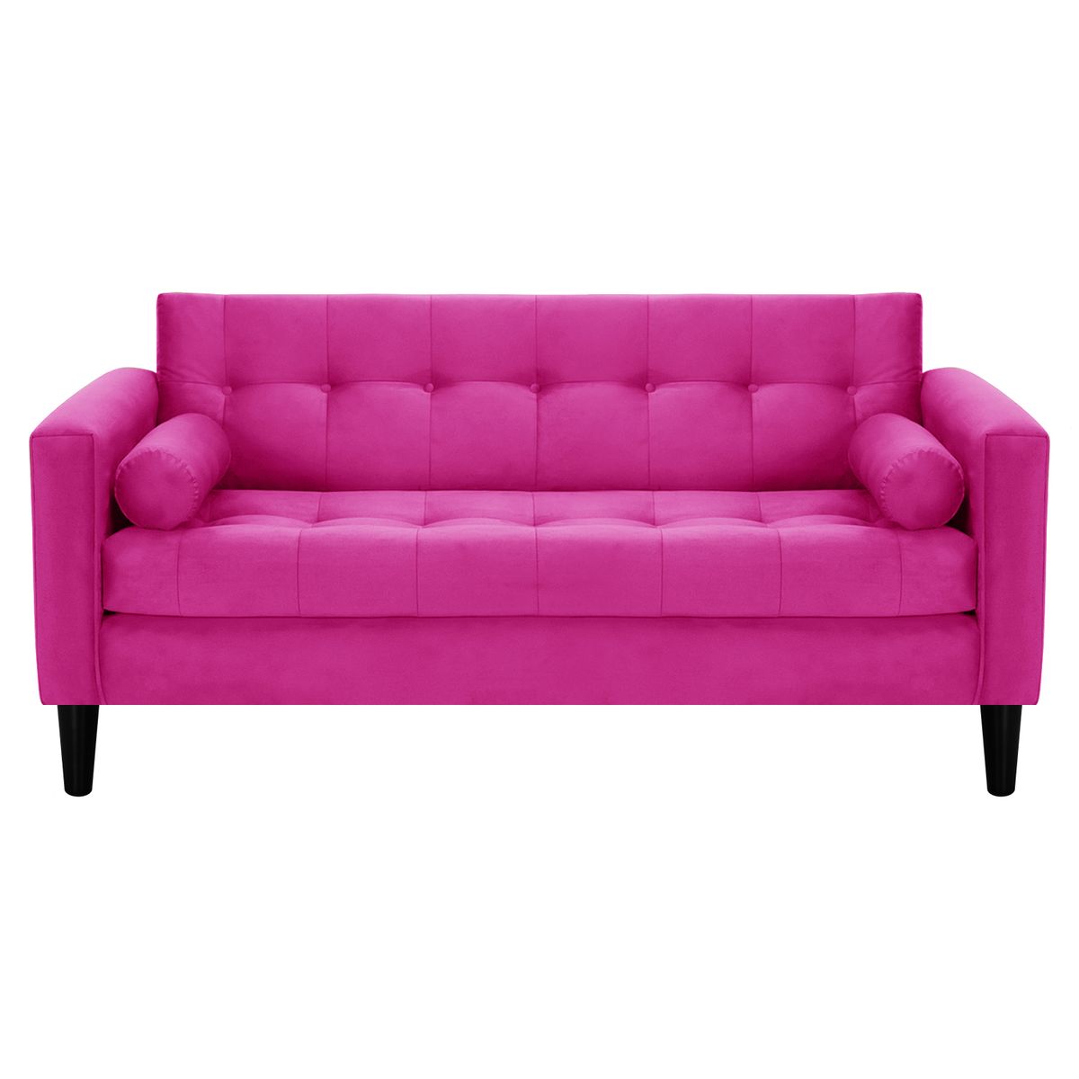 BODEVIR - Sofa Retro 3 Cuerpos Felpa 00