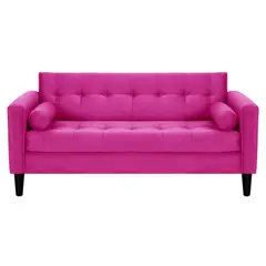 BODEVIR - Sofa Retro 3 Cuerpos Felpa 00
