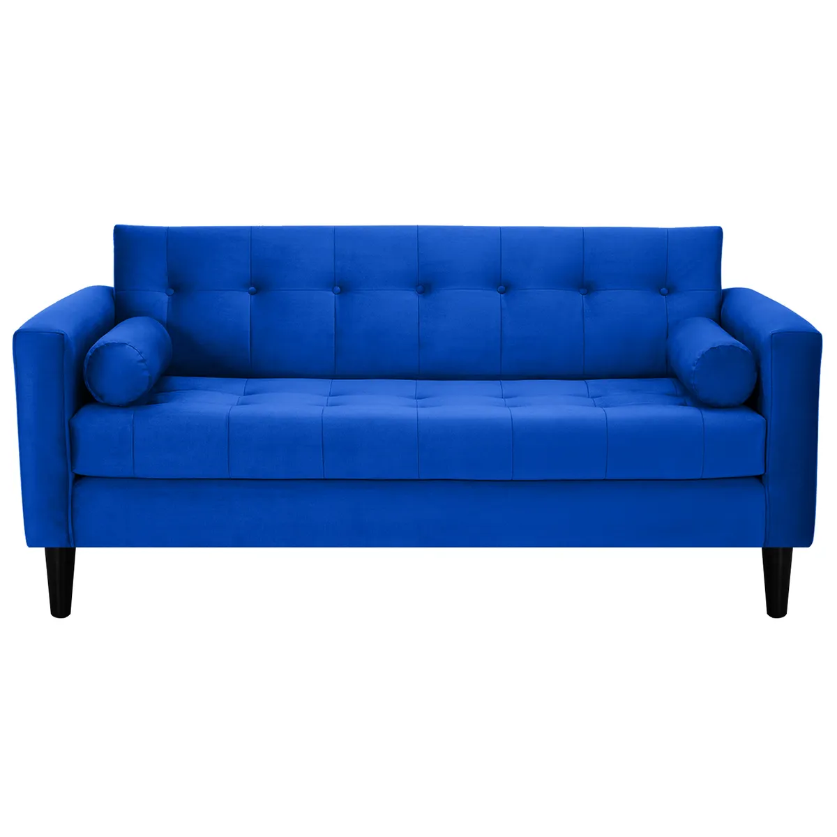 BODEVIR - Sofa Retro 3 Cuerpos Felpa 00