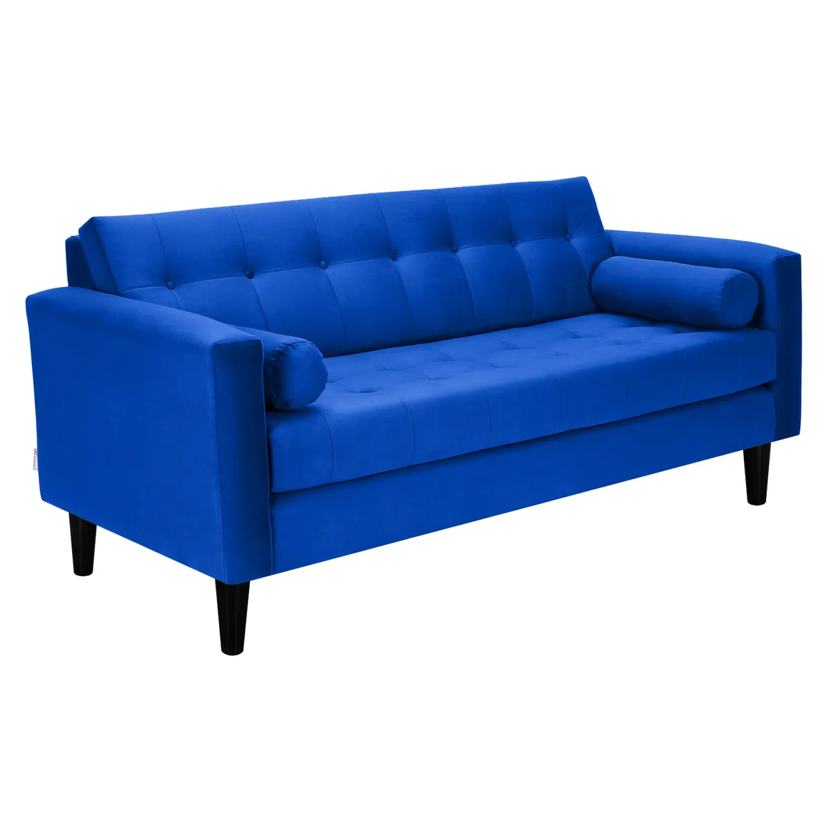 BODEVIR - Sofa Retro 3 Cuerpos Felpa 00