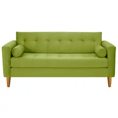 BODEVIR - Sofa Retro 3 Cuerpos Felpa 04