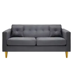 BODEVIR - Sofa New Retro 3 Cuerpos Felpa 01