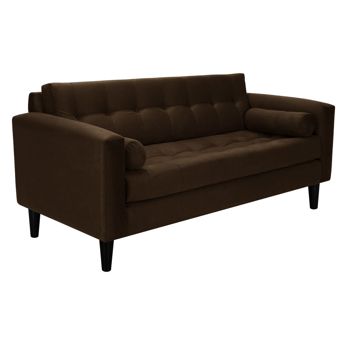 BODEVIR - Sofa Retro 3 Cuerpos Felpa 00