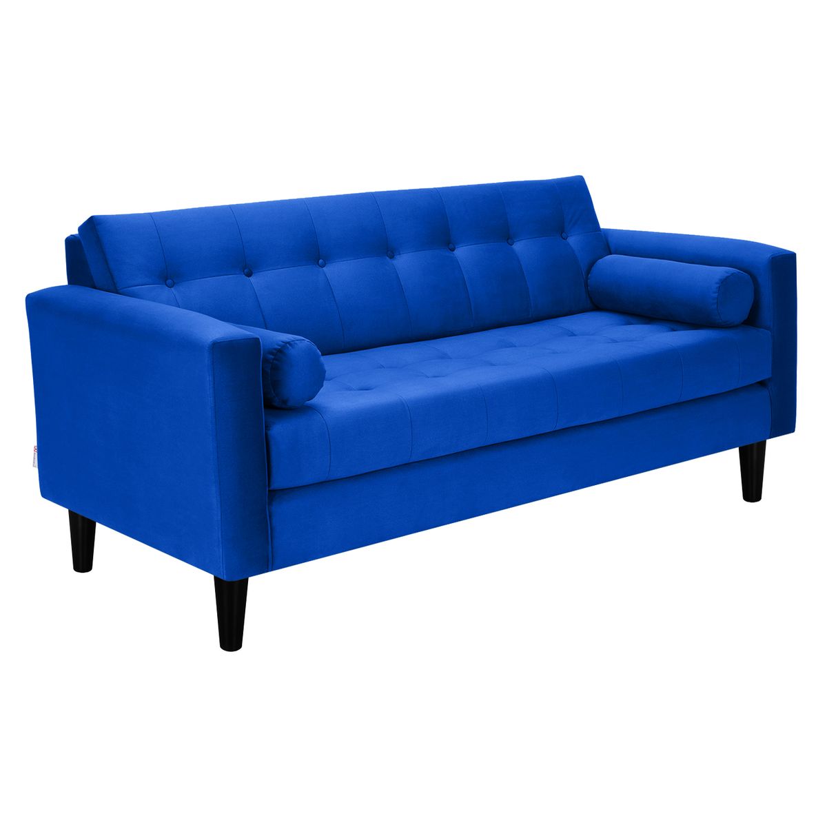 BODEVIR - Sofa Retro 3 Cuerpos Felpa 00