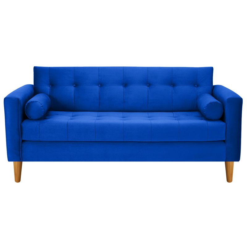 BODEVIR - Sofa Retro 3 Cuerpos Felpa 04