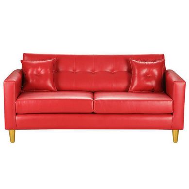 Sofa New Retro 3C PU 01 Rojo