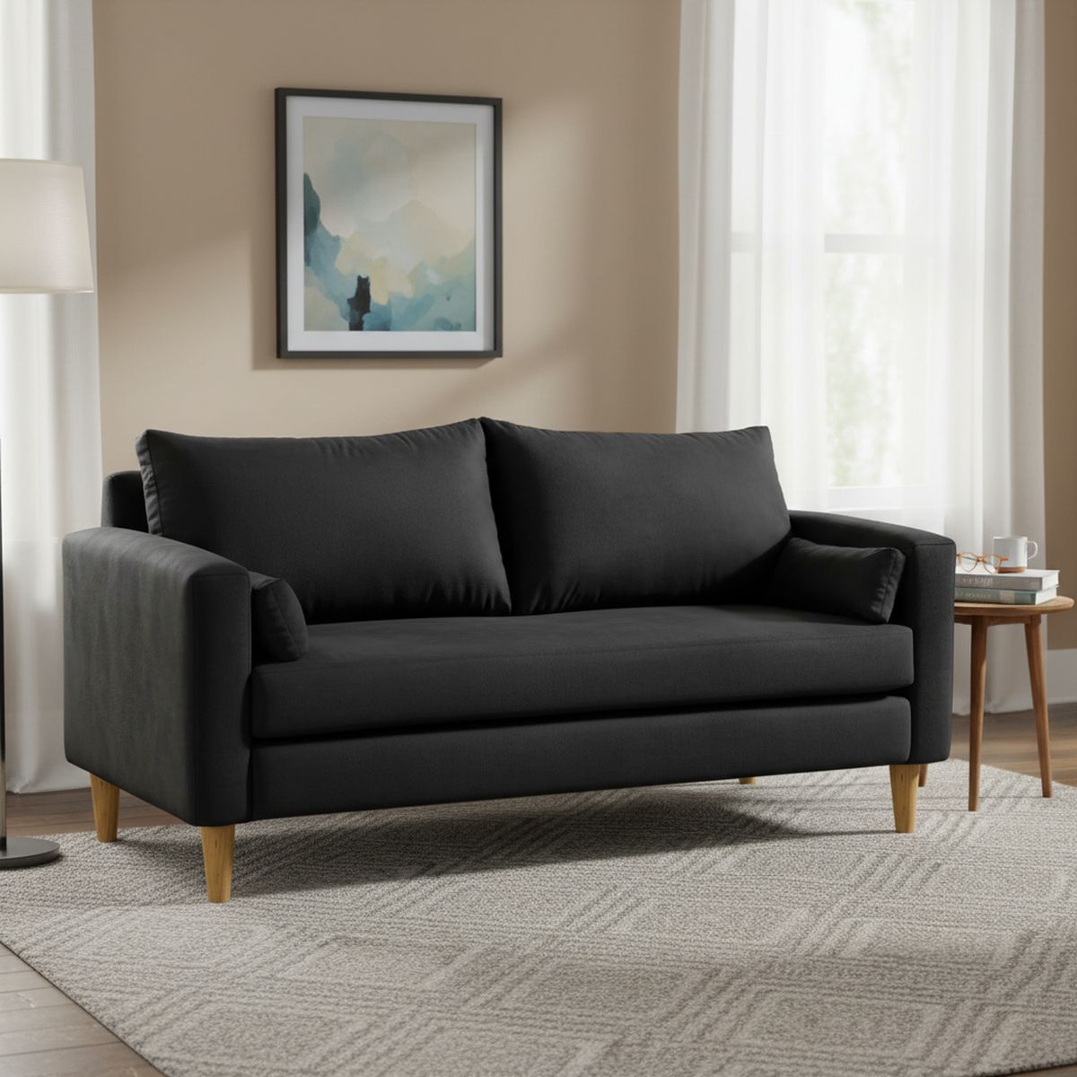 BODEVIR - Sofa Sky 3 Cuerpos Felpa 04