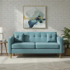 BODEVIR - Sofa New Retro 3 Cuerpos Felpa 01