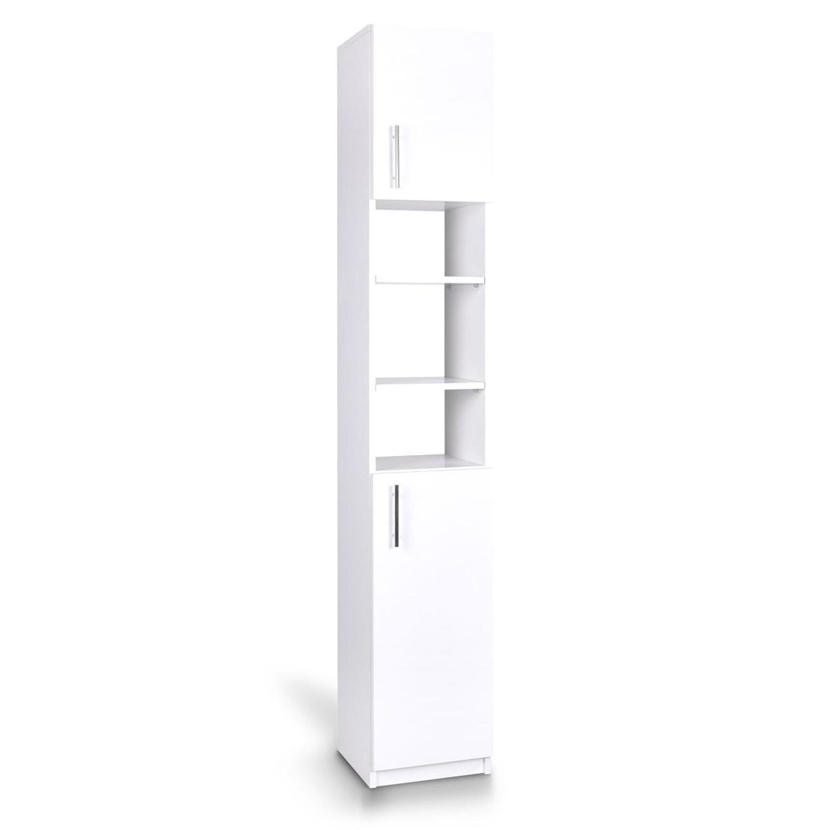 CIC - Estante baño 2 puertas blanco