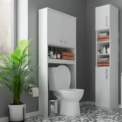 CIC - Estante Para Wc Superior Con Puertas Baño