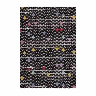 Alfombra Handw Design 160x230 cm Negro