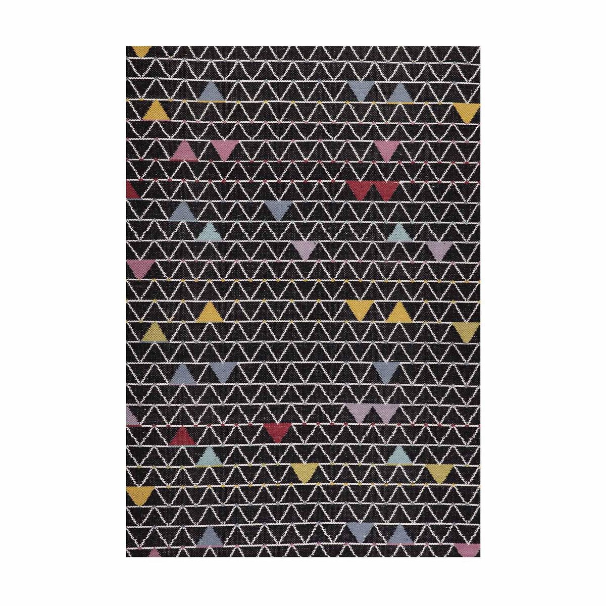 DIB - Alfombra Handw Design 160x230 cm Lana Negro