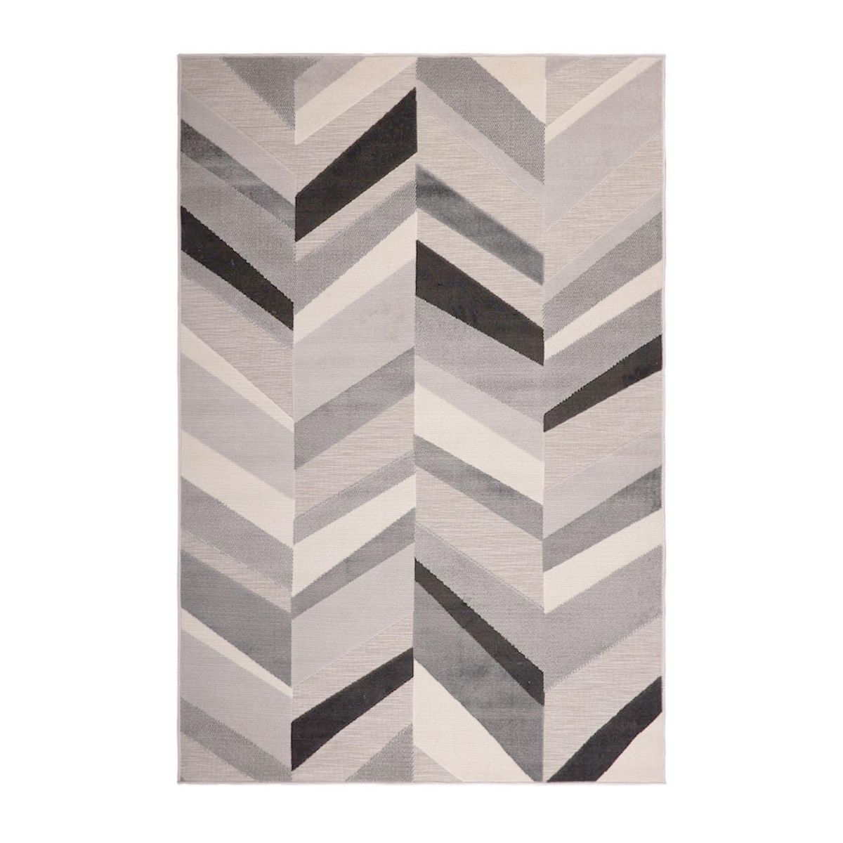 DIB - Alfombra Grande Liverpool 200x290 cm Polipropileno Gris