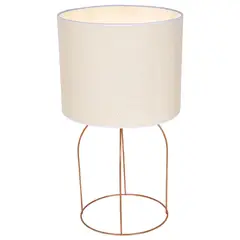 CONCEPT - Lámpara Mesa TLH-H77 Naranjo/Cobre 37x45 cm