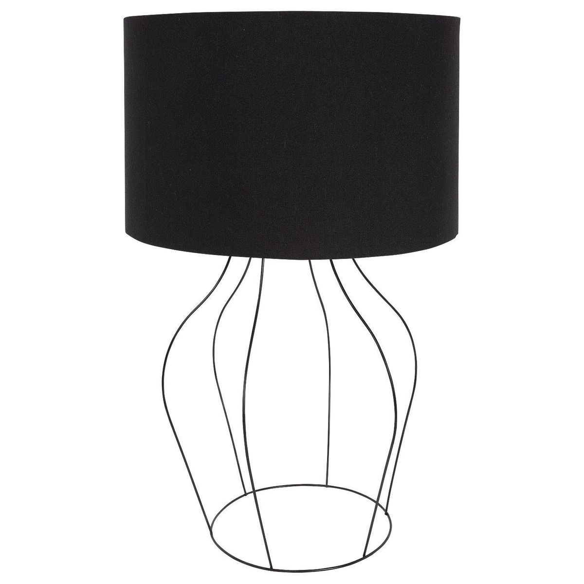 CONCEPT - Lámpara Mesa TLH-H88 Negro 46x68 cm