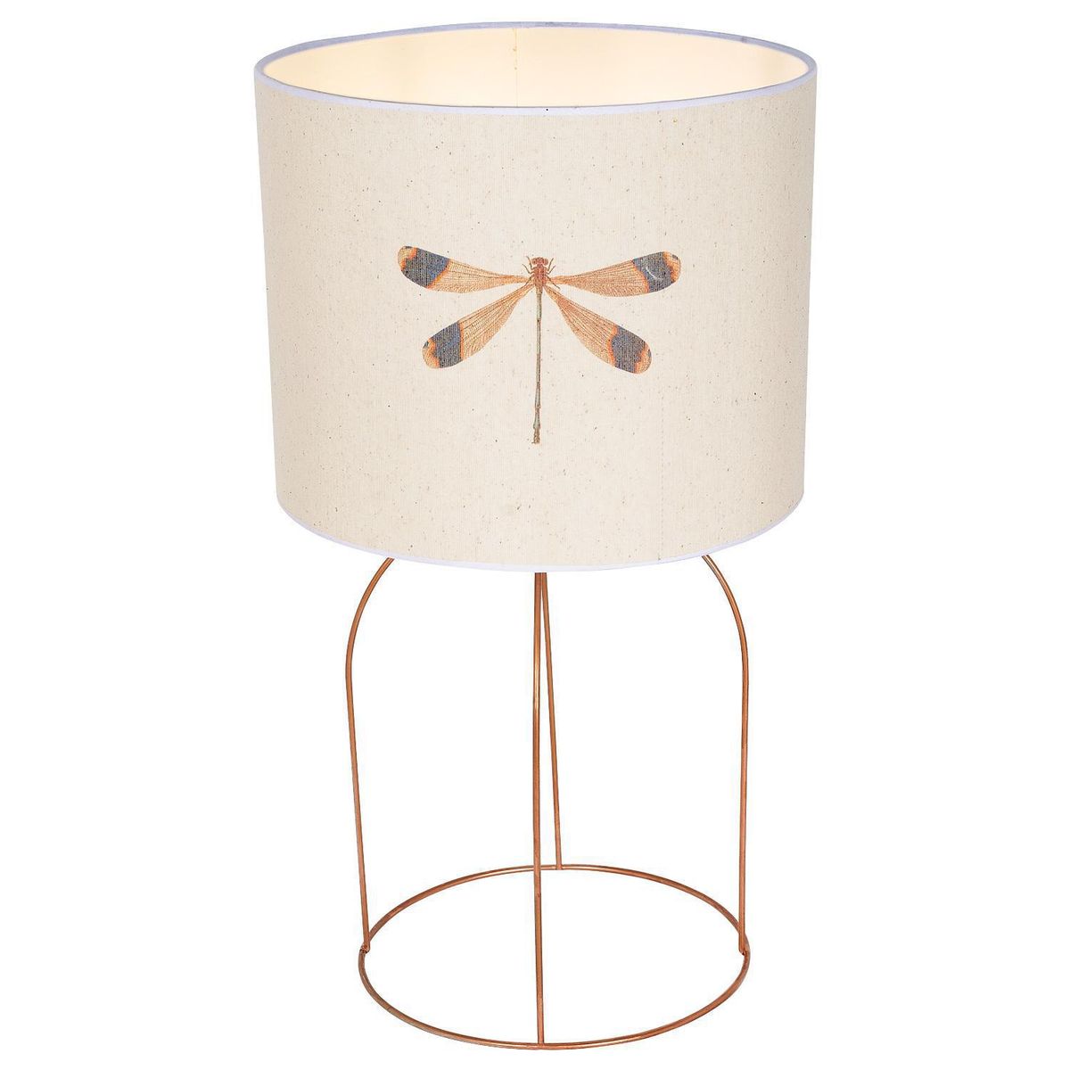 CONCEPT - Lámpara Mesa TLH-H77 Naranjo 37x45 cm