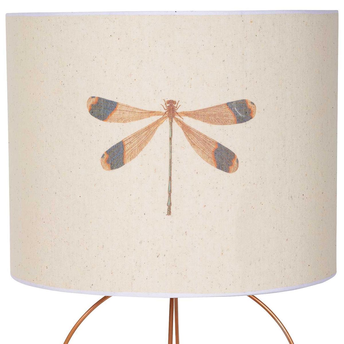 CONCEPT - Lámpara Mesa TLH-H77 Naranjo 37x45 cm