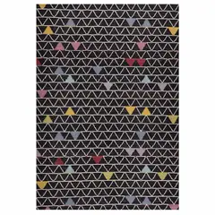 DIB - Alfombra Grande Handw Design 230x330 cm Lana Negro