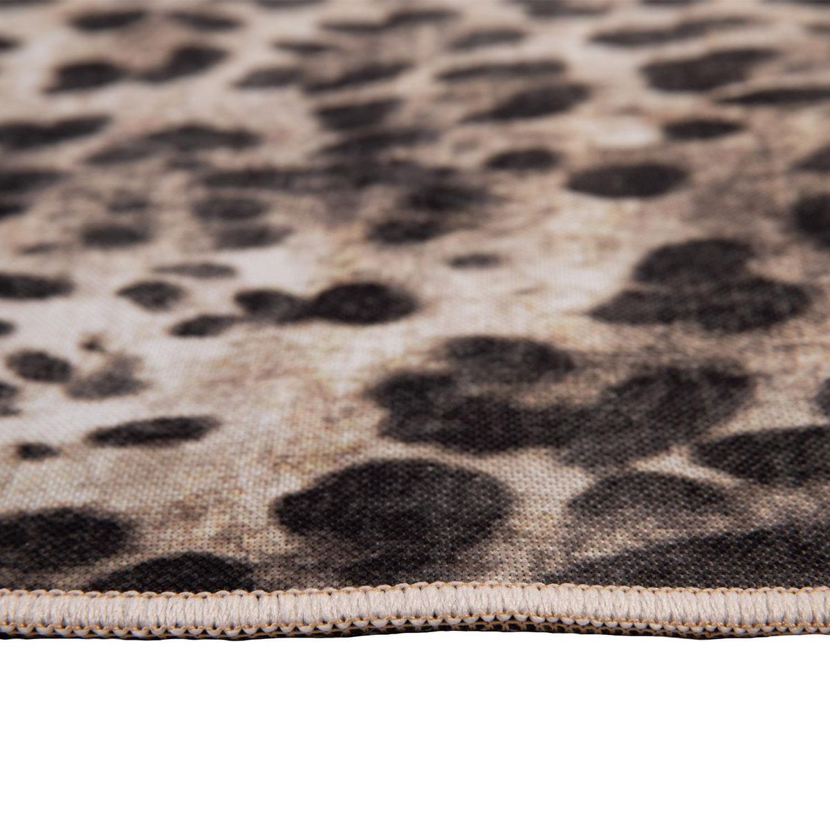 DIB - Alfombra Animal Print 160x230 cm Poliéster Café
