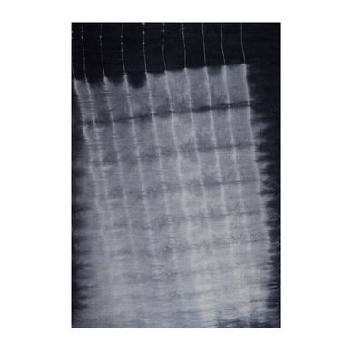 Alfombra Handw Shibori 190x290 cm Petrol